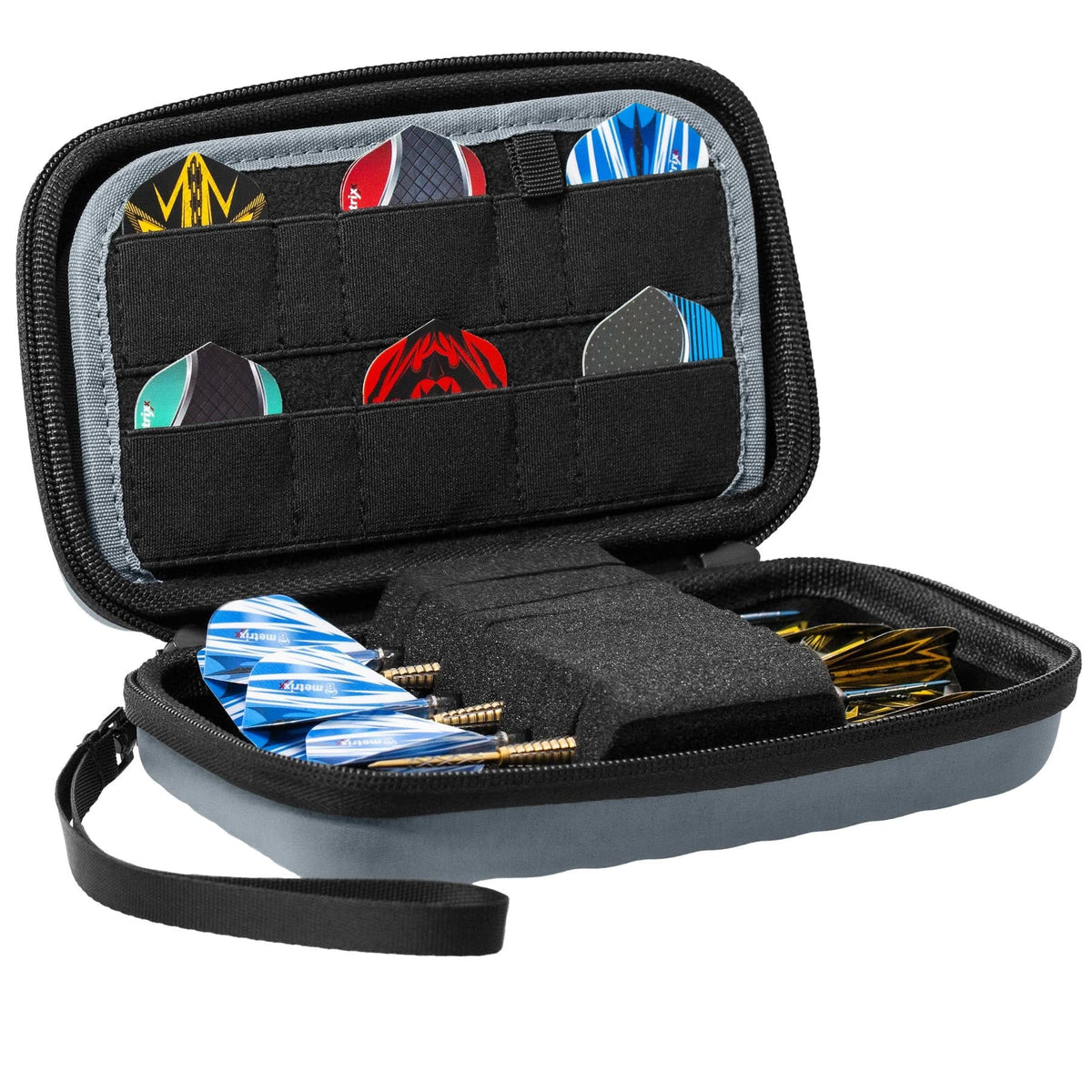 BULL'S Orbis Dart Case - Strong EVA Material - XL - Colours