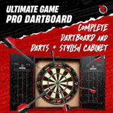 Ruthless Animal Home Darts Centre - Hotshot Dartboard in Cabinet - Dragon