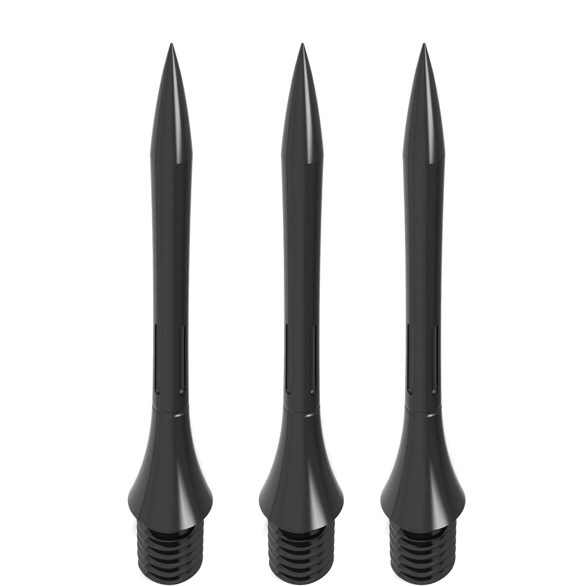 Caliburn Bamboo Smooth Conversion Points - Screw In - Soft Tip to Steel Tip - Black