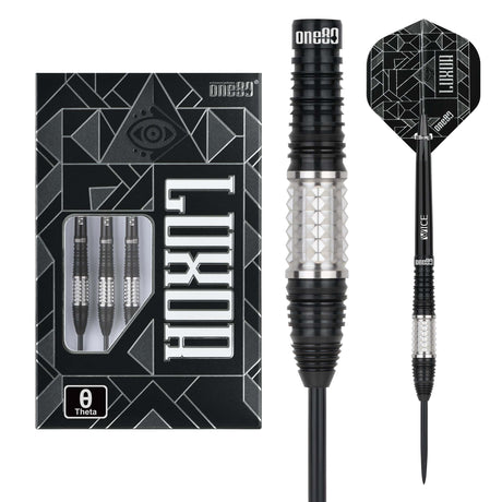 One80 Luxor II Darts - Steel Tip -90% Tungsten - Theta