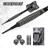 One80 Crocforce Darts - Soft Tip - 90% Tungsten - CF4 18g