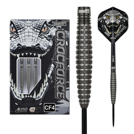 One80 Crocforce Darts - Steel Tip - 90% Tungsten - CF4