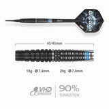 One80 Griptron Darts - Soft Tip - 90% Tungsten - GT1 20g