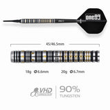 One80 Boris Koltsov Darts - Soft Tip - 90% Tungsten 18g