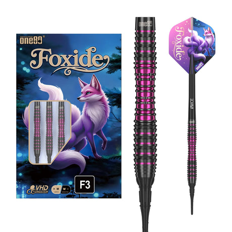 One80 Foxide Darts - Soft Tip - 90% Tungsten - F3 20g