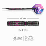 One80 Foxide Darts - Soft Tip - 90% Tungsten - F4 20g