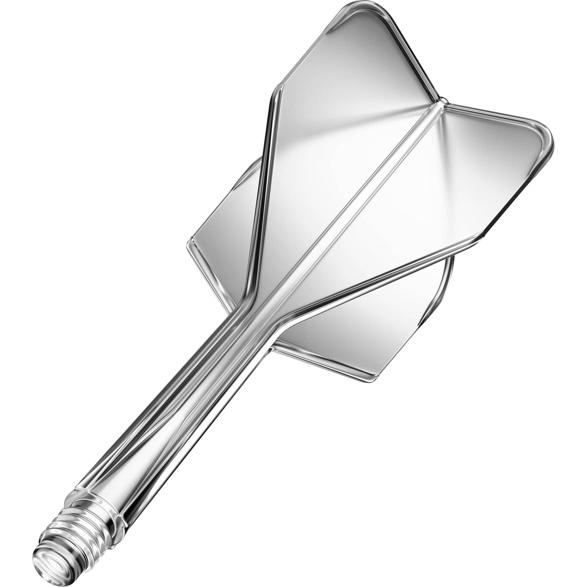 Goat A1R Dart Flights - Moulded Flight & Shaft System - Standard No6 - Clear