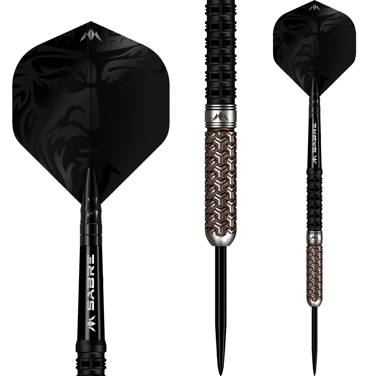 Mission Archon Darts - Steel Tip - 97.5% - Black & Bronze PVD