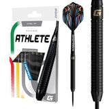GOAT Athlete Darts - Steel Tip - 90% Tungsten - Black