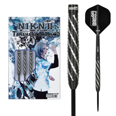 One80 Akari Tanahara Darts - Steel Tip - 90% Tungsten - V2 23g