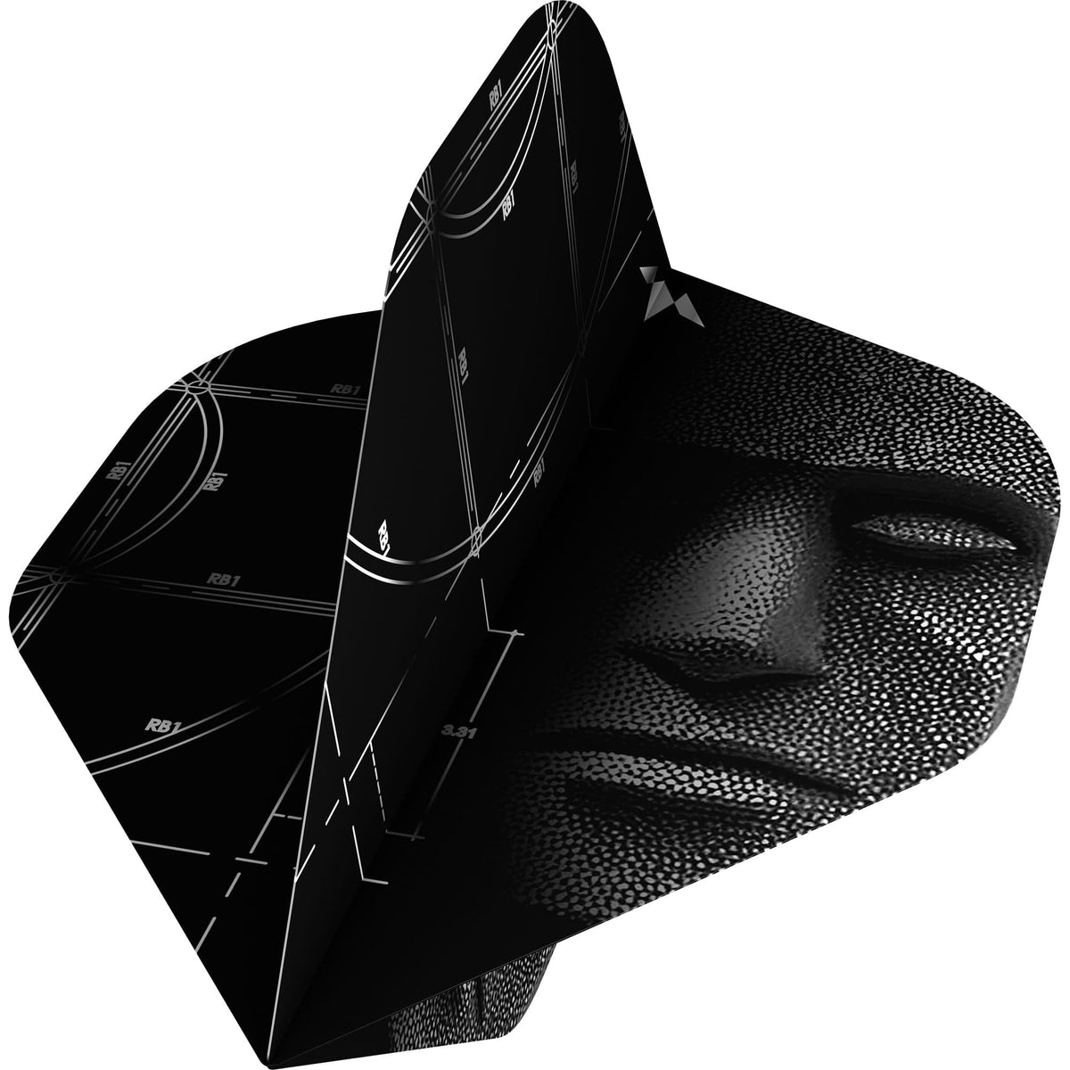 Mission Solo Dart Flights - 100 Micron - Std - No2 - Arkitekt