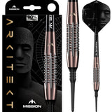 Mission Arkitekt Darts - Soft Tip - 90% Tungsten - Bronze Silica PVD - 19g