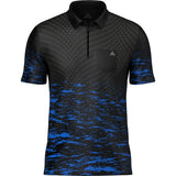 Arraz Lava Dart Shirt - with Pocket - Black & Blue