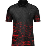 Arraz Lava Dart Shirt - with Pocket - Black & Red