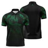 Arraz Hex Dart Shirt - Lightweight - Black & Green