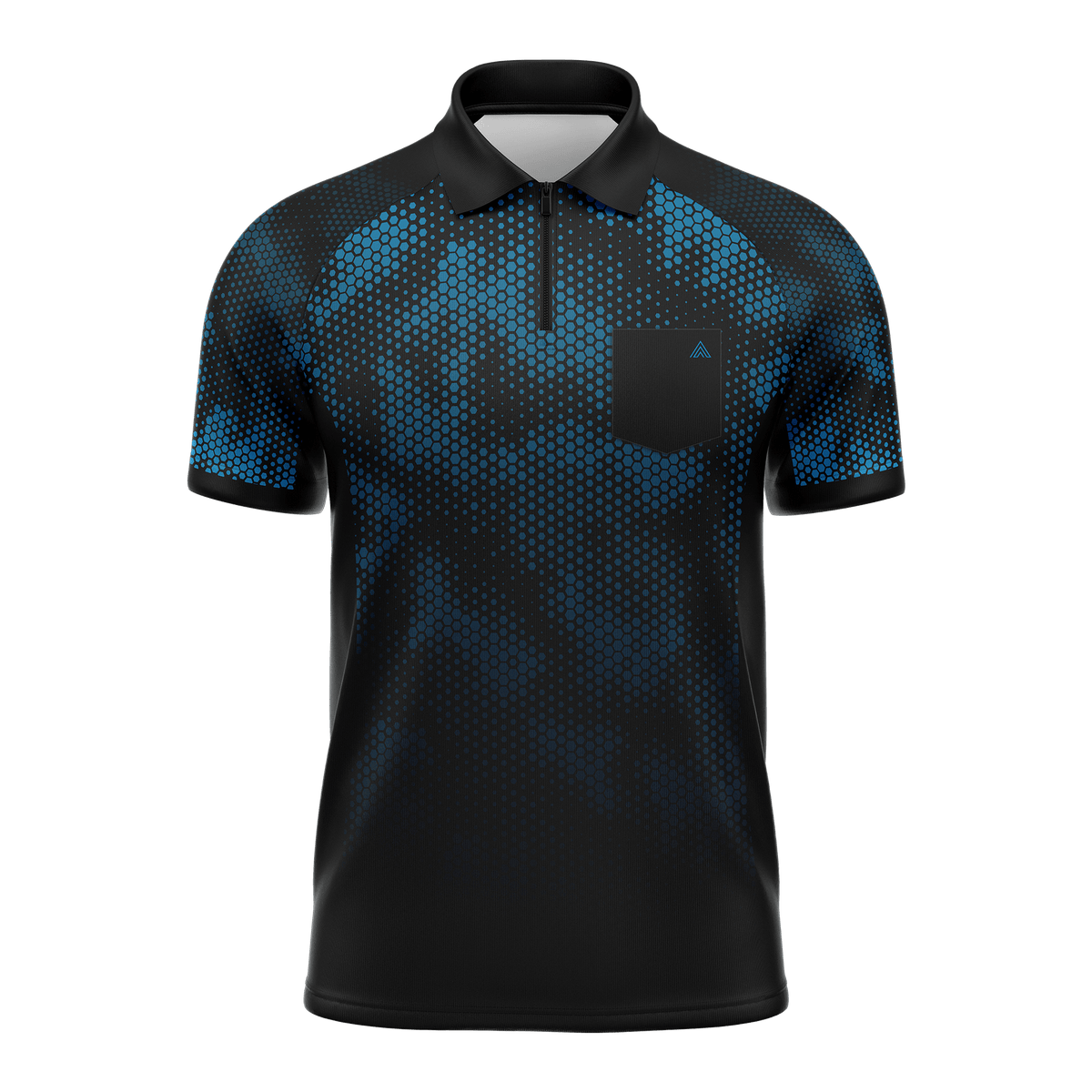Arraz Hex Dart Shirt - Lightweight - Black & Blue