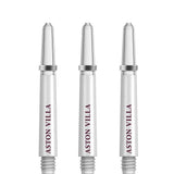 Aston Villa FC Nylon Shafts - Dart Stems with Springs - AVFC - White