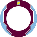 Aston Villa FC Dartboard Surround - Official Licensed - AVFC - S4 - Geo Design