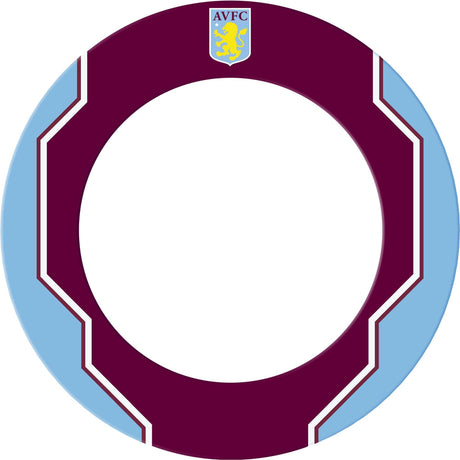 Aston Villa FC Dartboard Surround - Official Licensed - AVFC - S4 - Geo Design