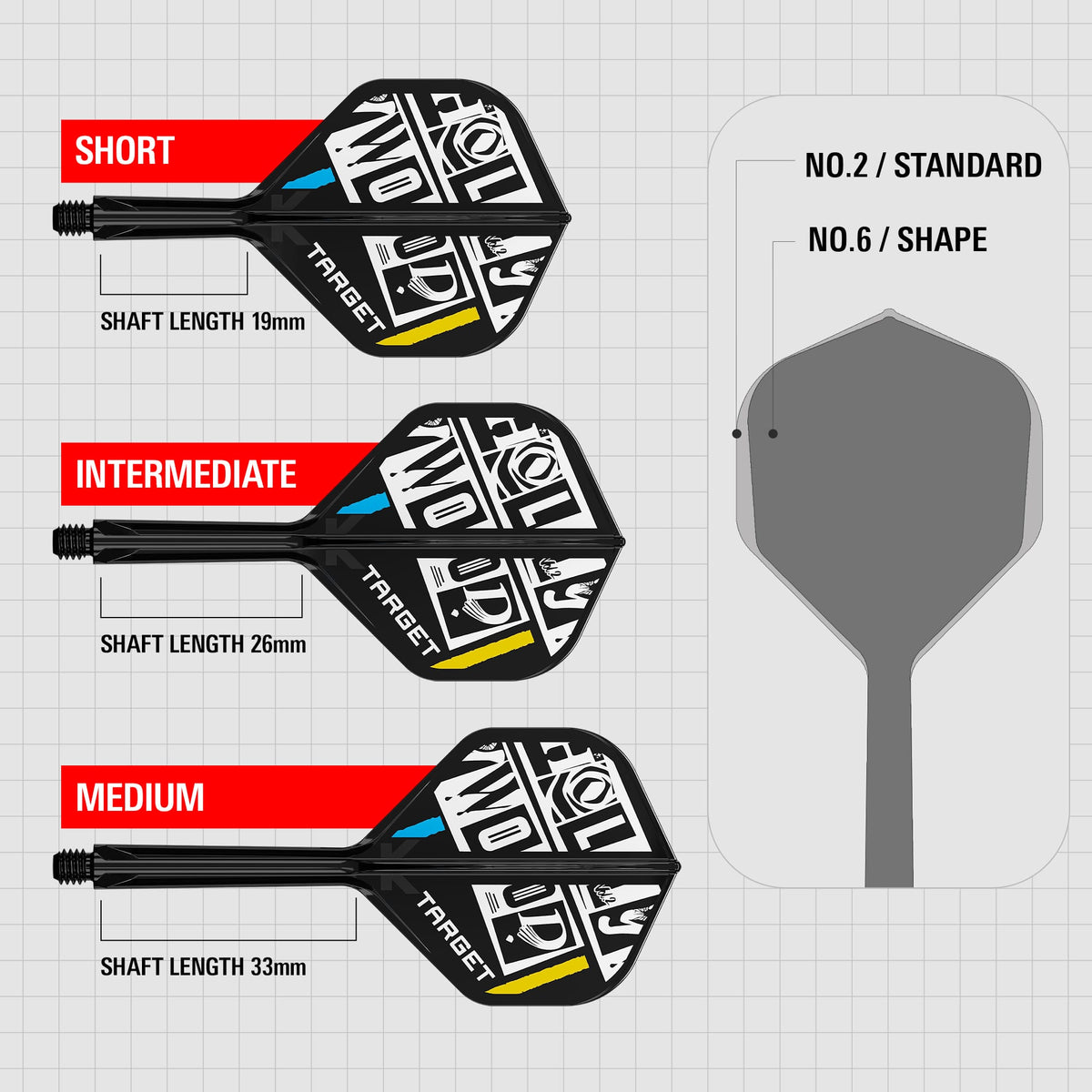Target K-Flex Dart Flights - Standard No.2 - Chris Dobey