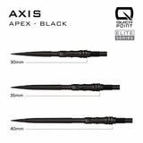 Harrows Quick Points - Steel Tip - Apex Axis