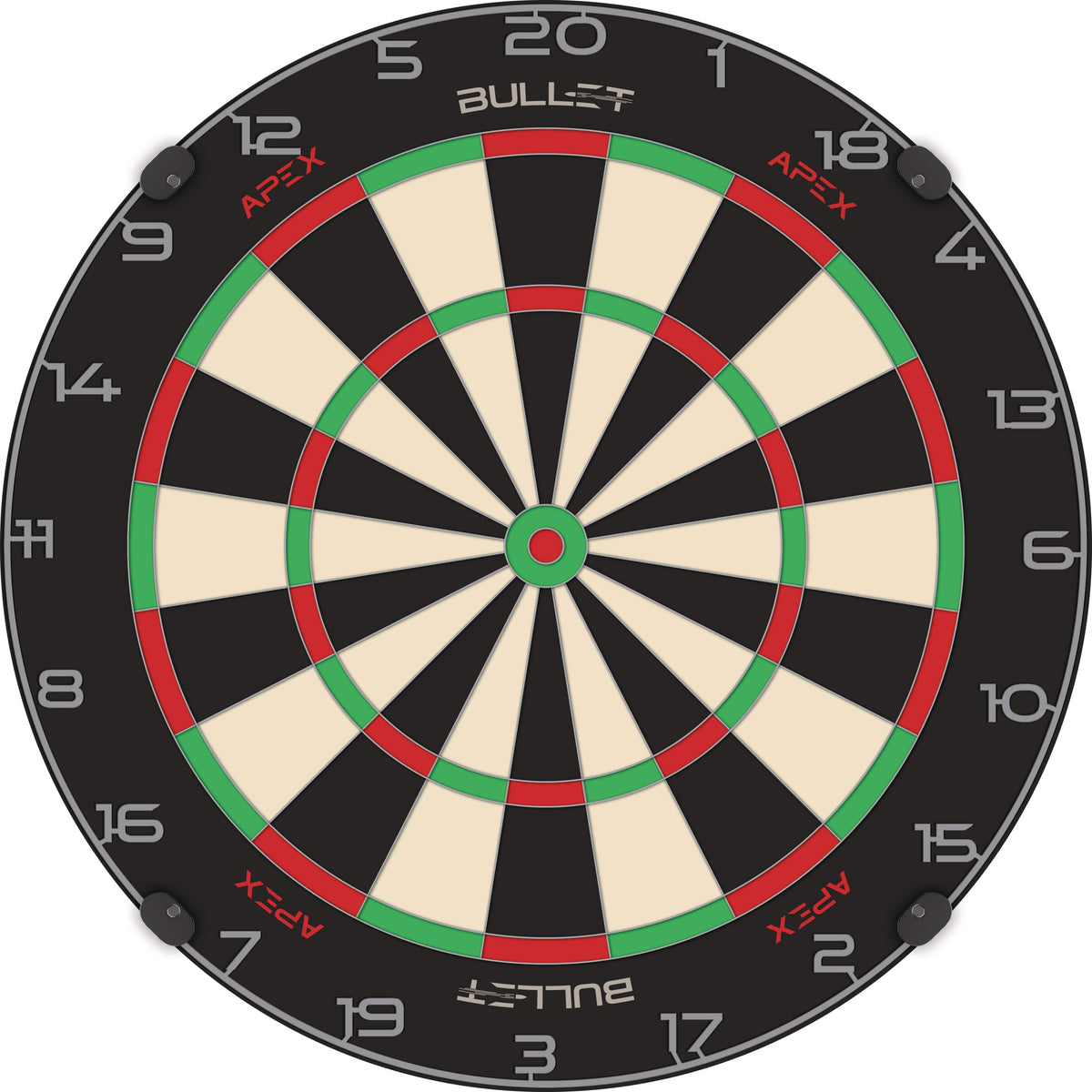 Bullet APEX Dartboard - Professional - Brazilian Sisal