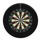 Mission Samurai 3 Dartboard Set - Dart Board, Black Surround & Torus 120 Light