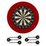 Mission Samurai 3 x Arsenal Dartboard Set - Dart Board, Surround & 2 sets of Brass Darts