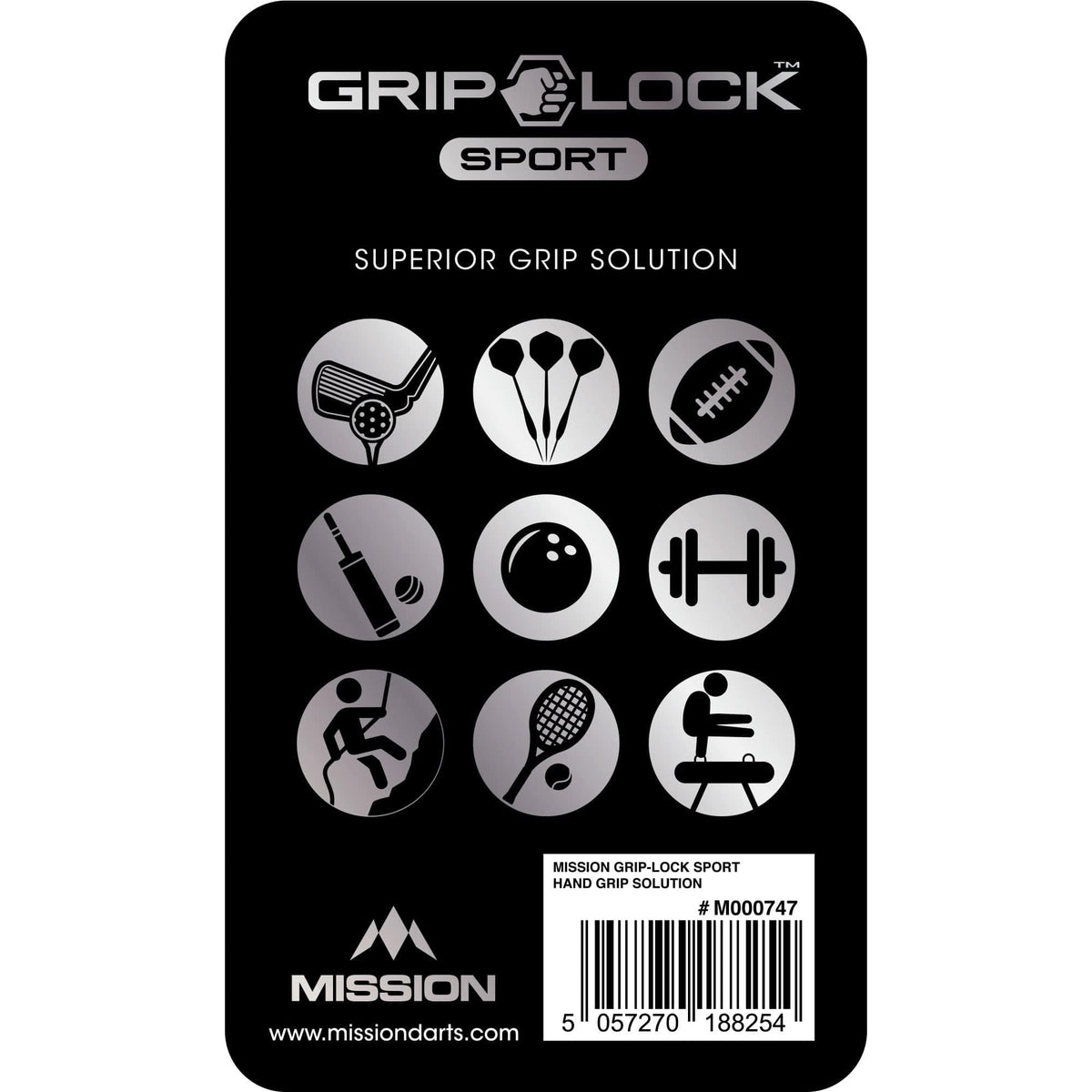 *Mission GripLock Sport - Hand Liquid for Extra Grip Control