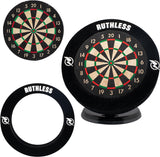 Ruthless Mini Desktop Dartboard and Surround Set plus extra darts