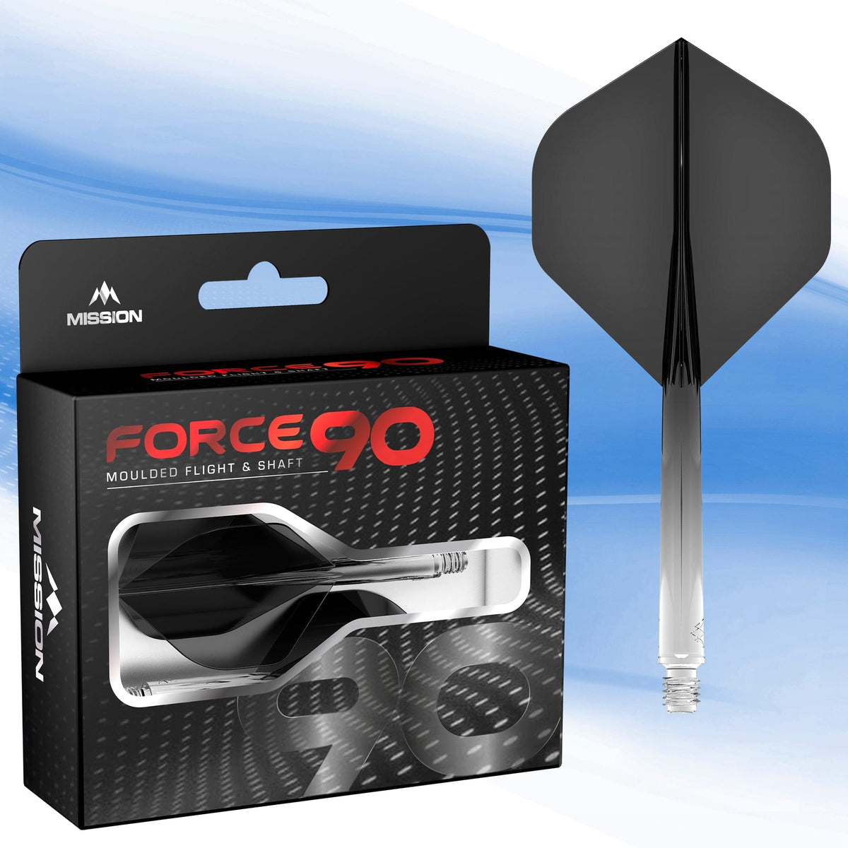 Mission Force 90 - New Moulded Flight & Shaft System - Standard No2 - Gradient