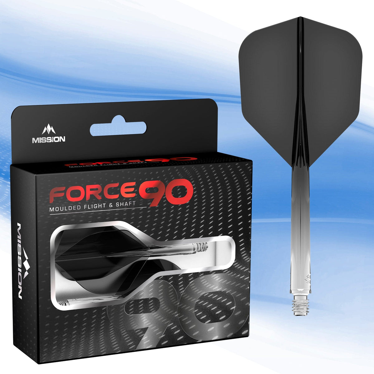 Mission Force 90 - New Moulded Flight & Shaft System - Standard No6 - Gradient