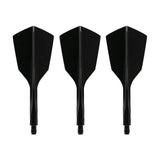 Condor AXE 120 Dart Flights - Narrow - Black