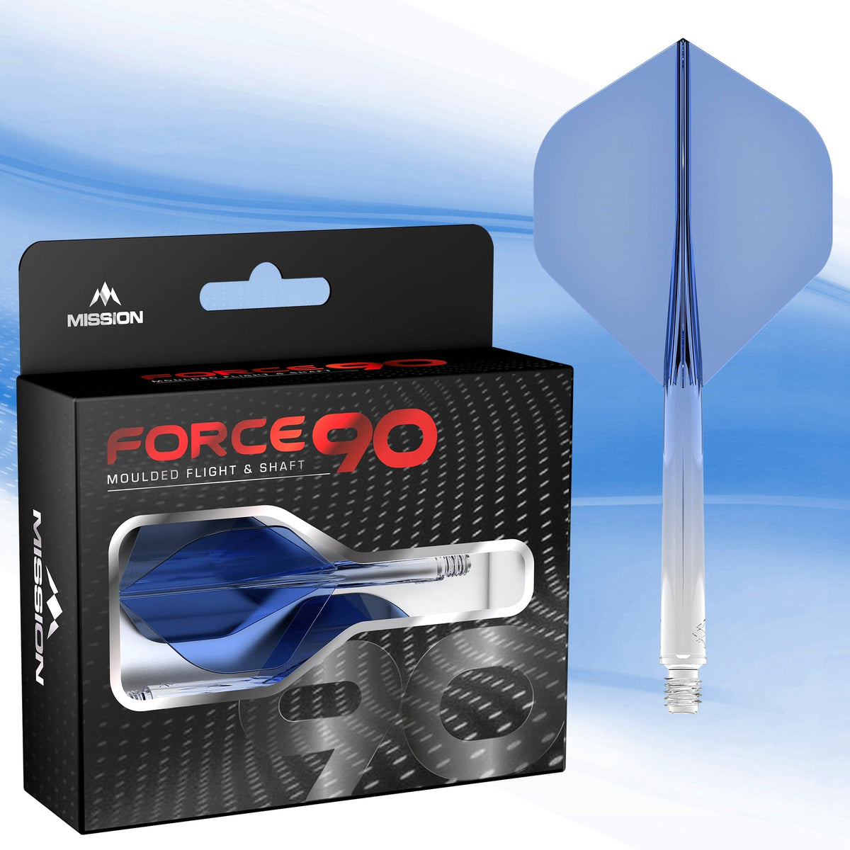 Mission Force 90 - New Moulded Flight & Shaft System - Standard No2 - Gradient