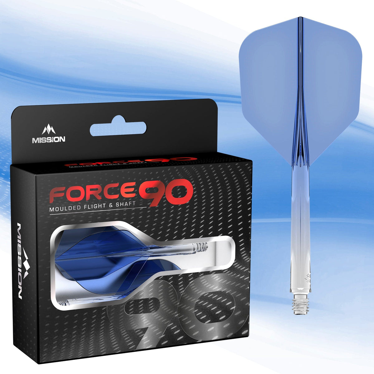 Mission Force 90 - New Moulded Flight & Shaft System - Standard No6 - Gradient