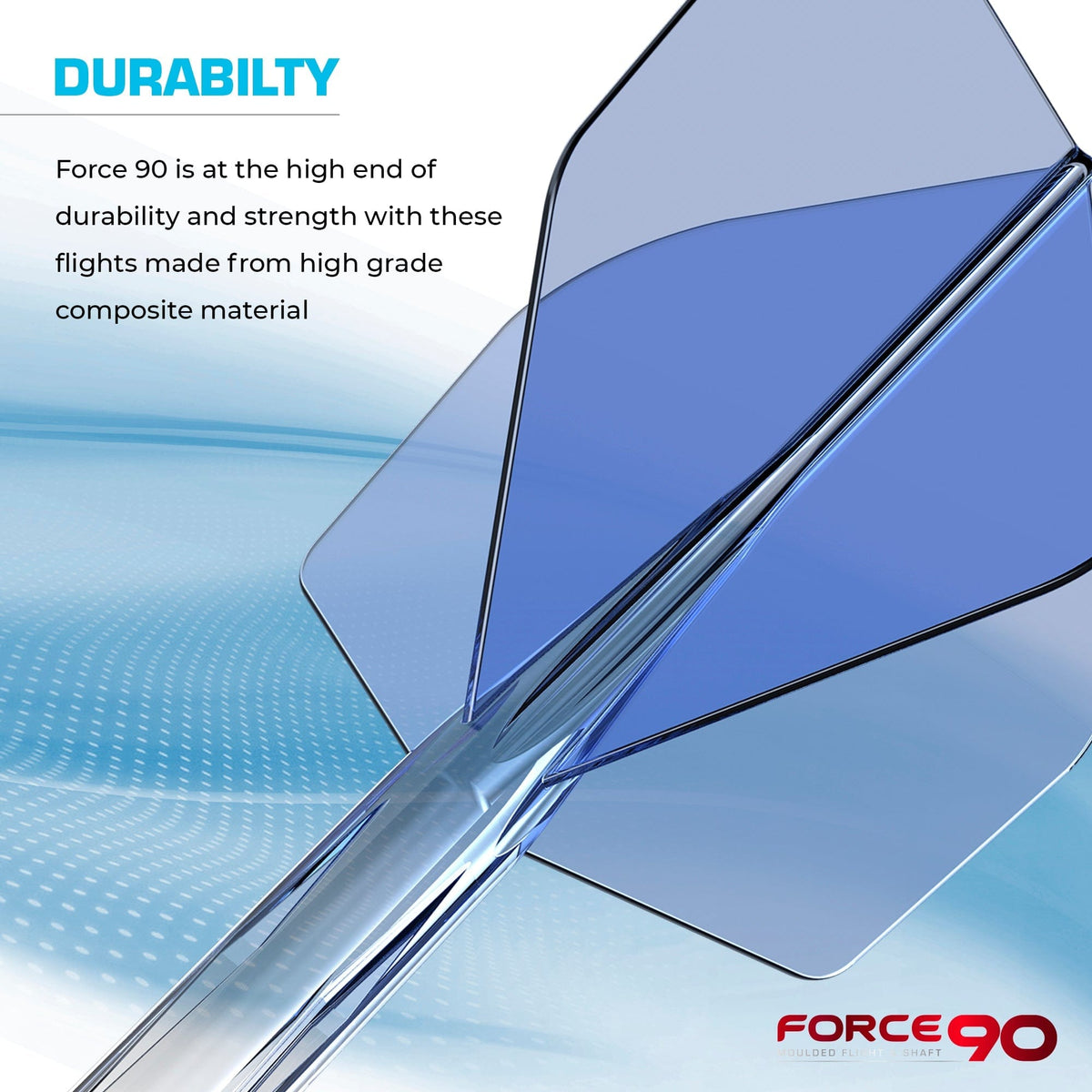 Mission Force 90 - New Moulded Flight & Shaft System - Standard No6 - Gradient