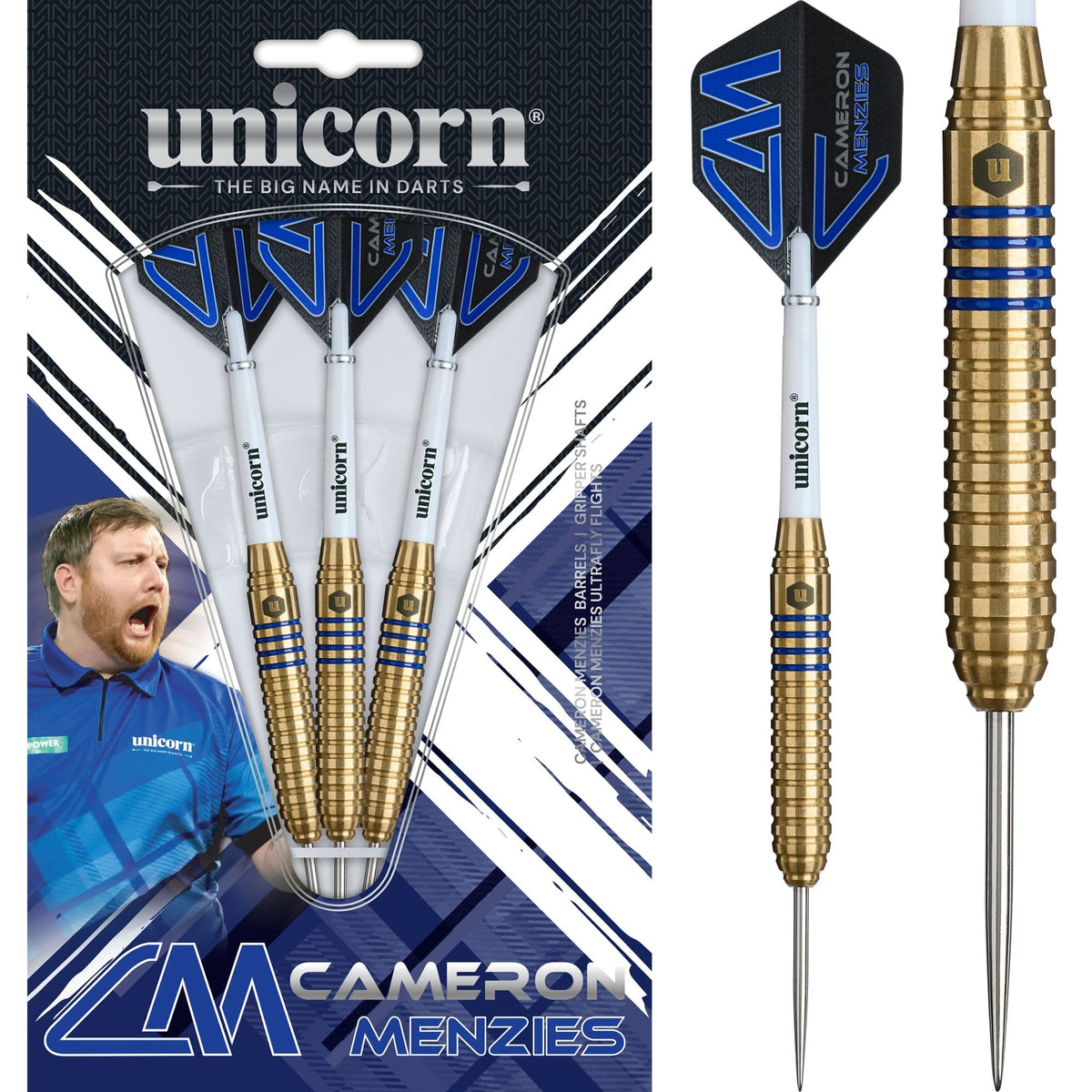 Unicorn Cameron Menzies - Steel Tip - Brass