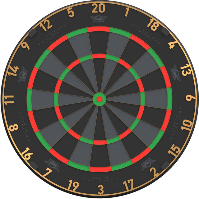 Bulls Advantage Dartboard - Professional - Black