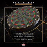 Bulls Advantage Dartboard - Professional - Black