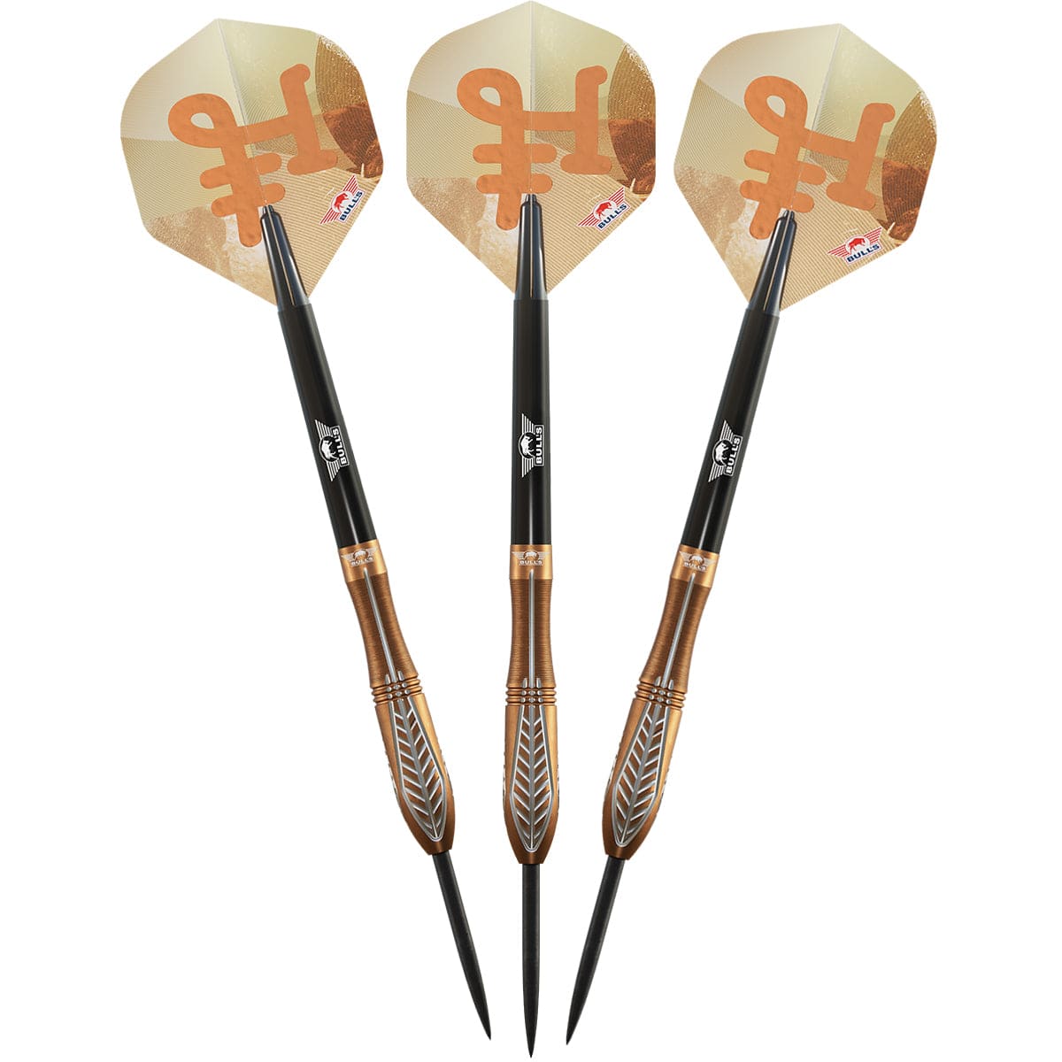 Bulls Bronzo Darts - Steel Tip - 90% Tungsten - Nova