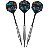 Bulls Chaos Darts - Soft Tip - 90% Tungsten - Blue 19g