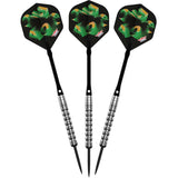 Bulls Chaos Darts - Steel Tip - 90% Tungsten - Green