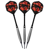 Bulls Chaos Darts - Soft Tip - 90% Tungsten - Red 18g