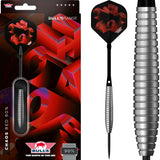 Bulls Chaos Darts - Steel Tip - 90% Tungsten - Red