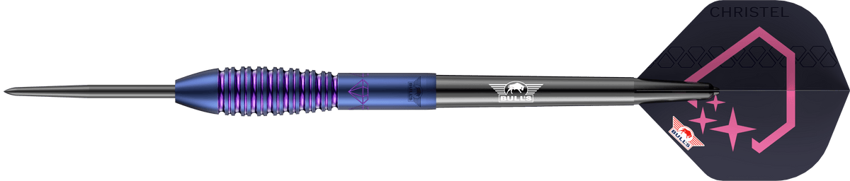 Bulls Christel Timmermans Darts - Steel Tip - 90% Tungsten - 25g