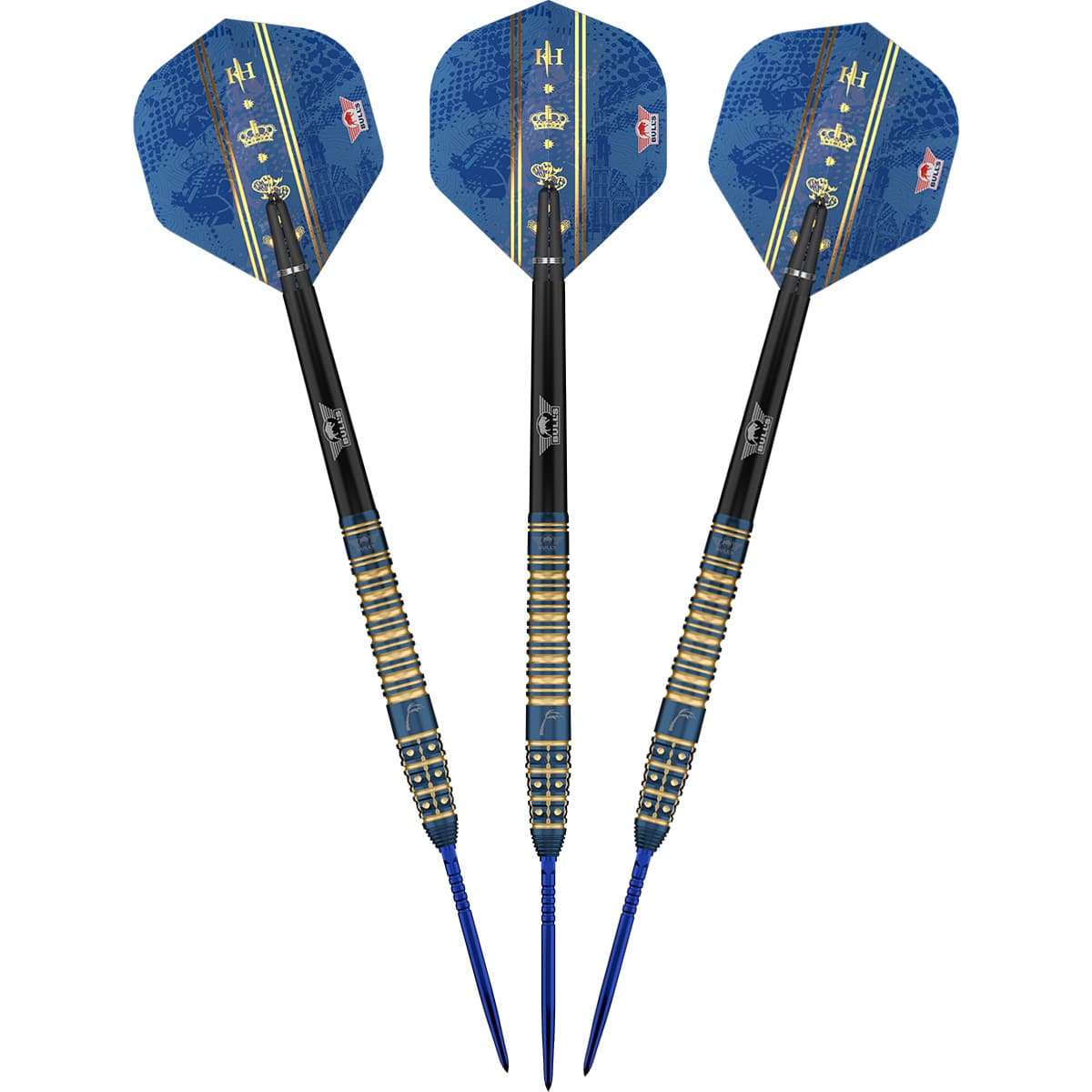 Bulls Kim Huybrechts CP Darts - Steel Tip - 95% Tungsten