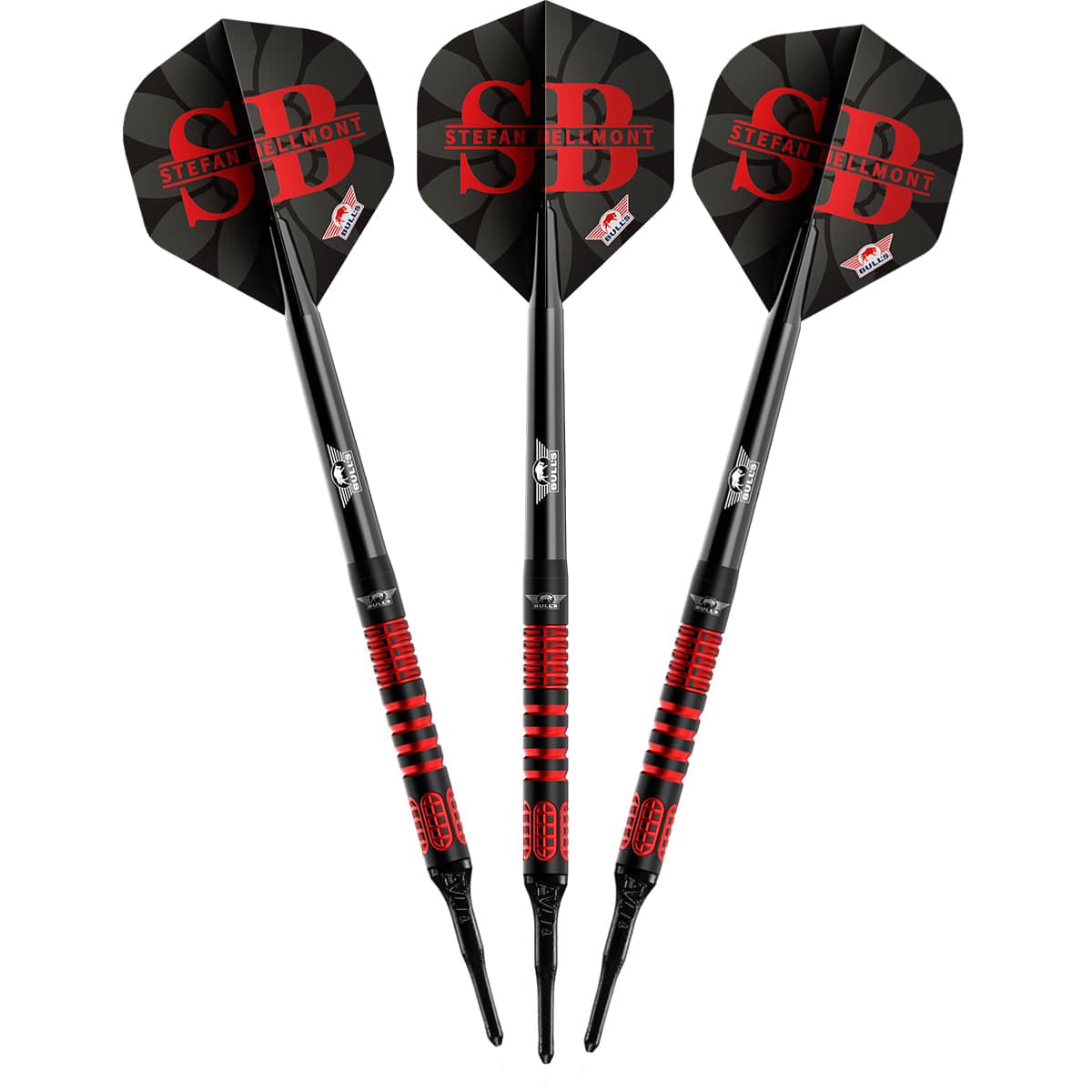 Bulls Stefan Bellmont Darts - Soft Tip - 90% Tungsten - 20g