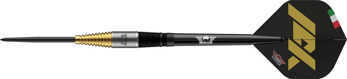 Bulls Massimo Dalla-Rosa Darts - Steel Tip - 90% Tungsten - 20g