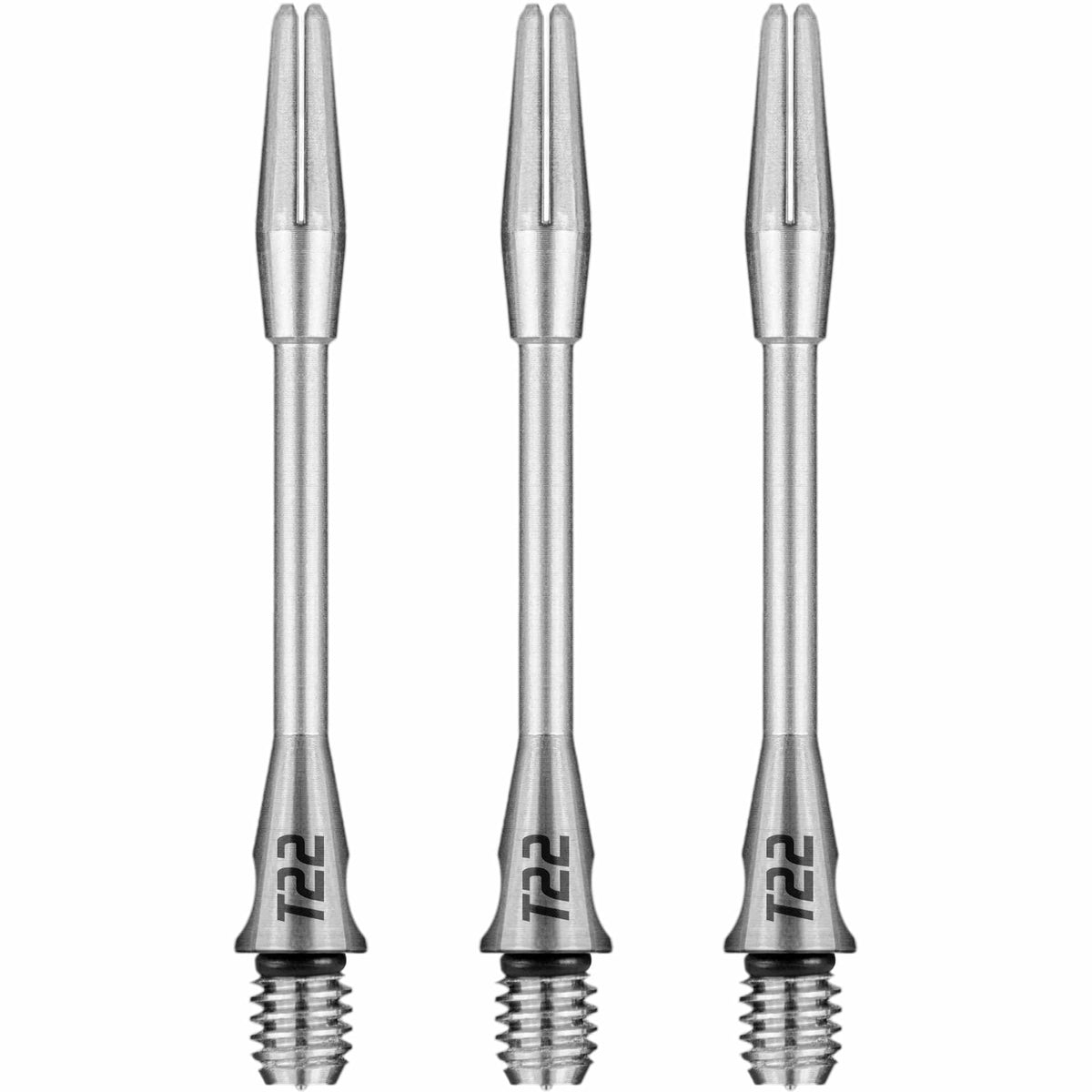 Bulls TISH22 Dart Shafts - Ultra Strong - Titanium - Natural Medium