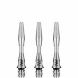 Bulls TISH22 Dart Shafts - Ultra Strong - Titanium - Natural Short